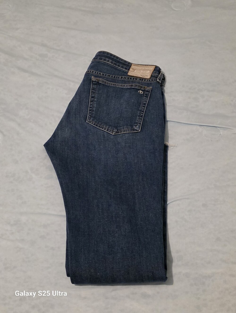 rag & bone The Dre Slim Boyfriend Jeans Blue Size 30 EUC - Picture 9 of 16